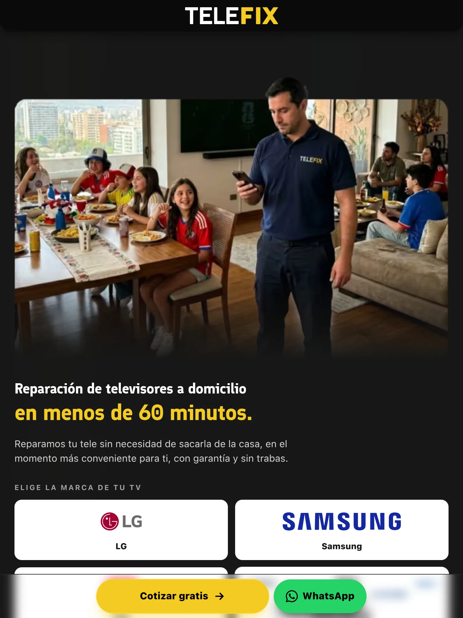 Telefix — Home Tablet