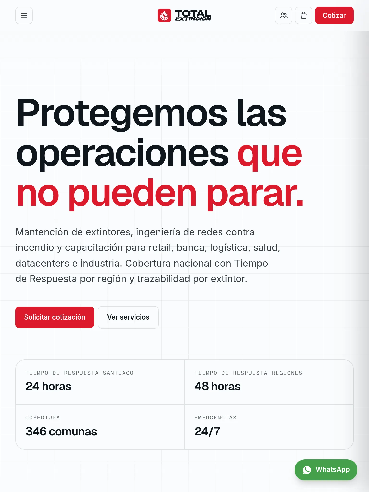 Total Extinción — Home Tablet